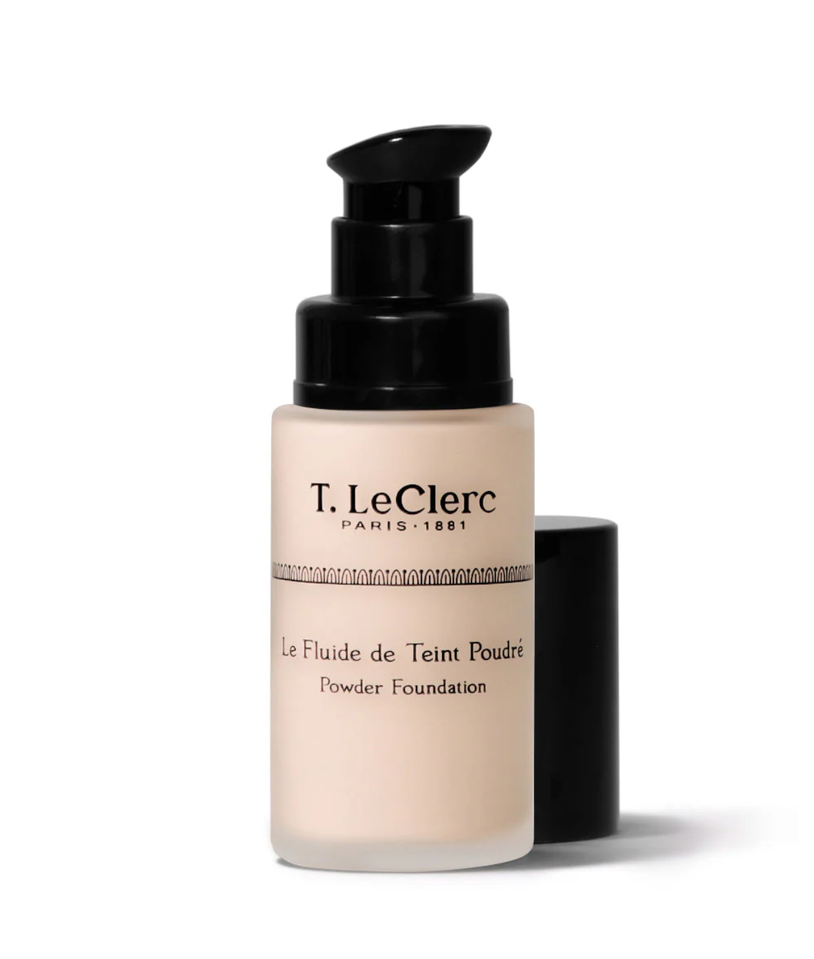 T-Leclerc Cosmetics Foundation Spf 15 - Powdery Matte Finish - Ivoire (01)
