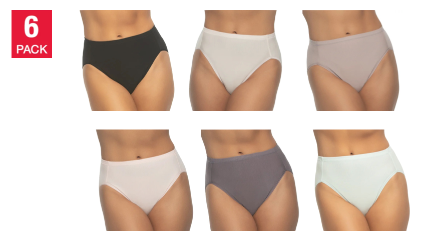 Felina Women's Hi-Cut, (6-Pack)