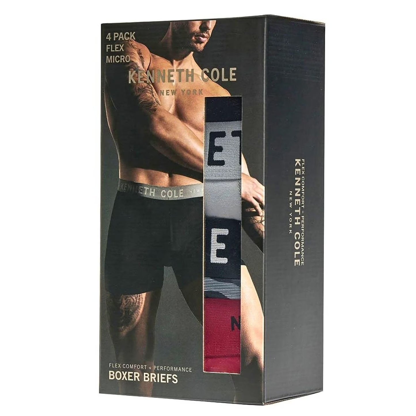 Kenneth Cole Men's - Boxer Brief, (4-Pack)