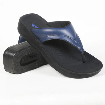 Aerothotic - Ostrya Thong Sandals For Women - Navy (L0336)