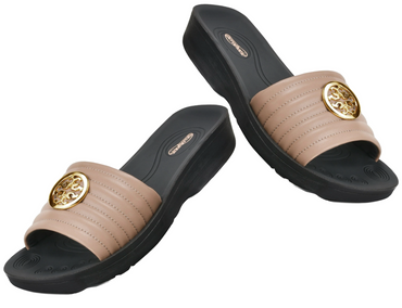Aerothotic - Orthopedic Casual Slides For Women, OTIS - Beige (L0353)