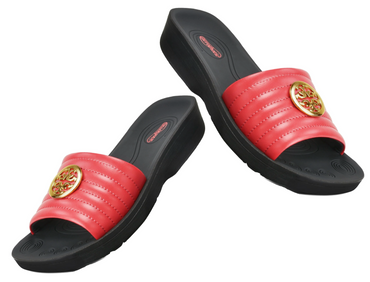 Aerothotic - Orthopedic Casual Slides For Women, OTIS - Red (L0353)