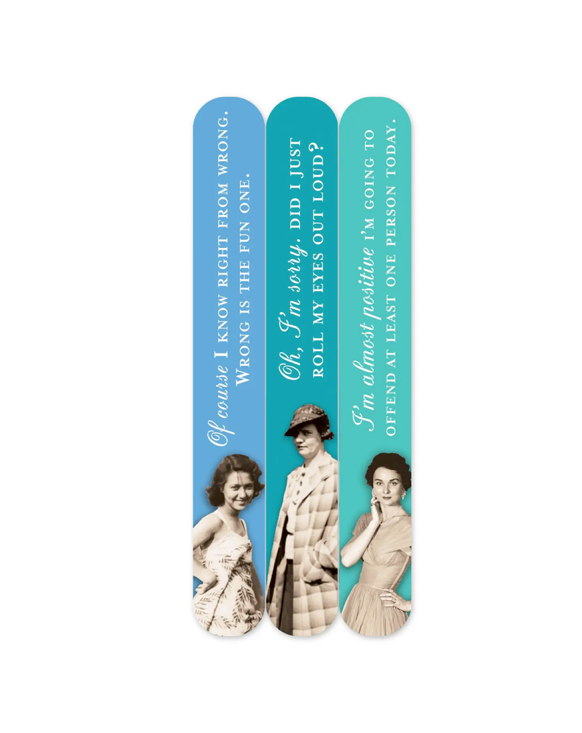 Shannon Martin Design (Set of 3) Wrong Is Fun One Emery Boards