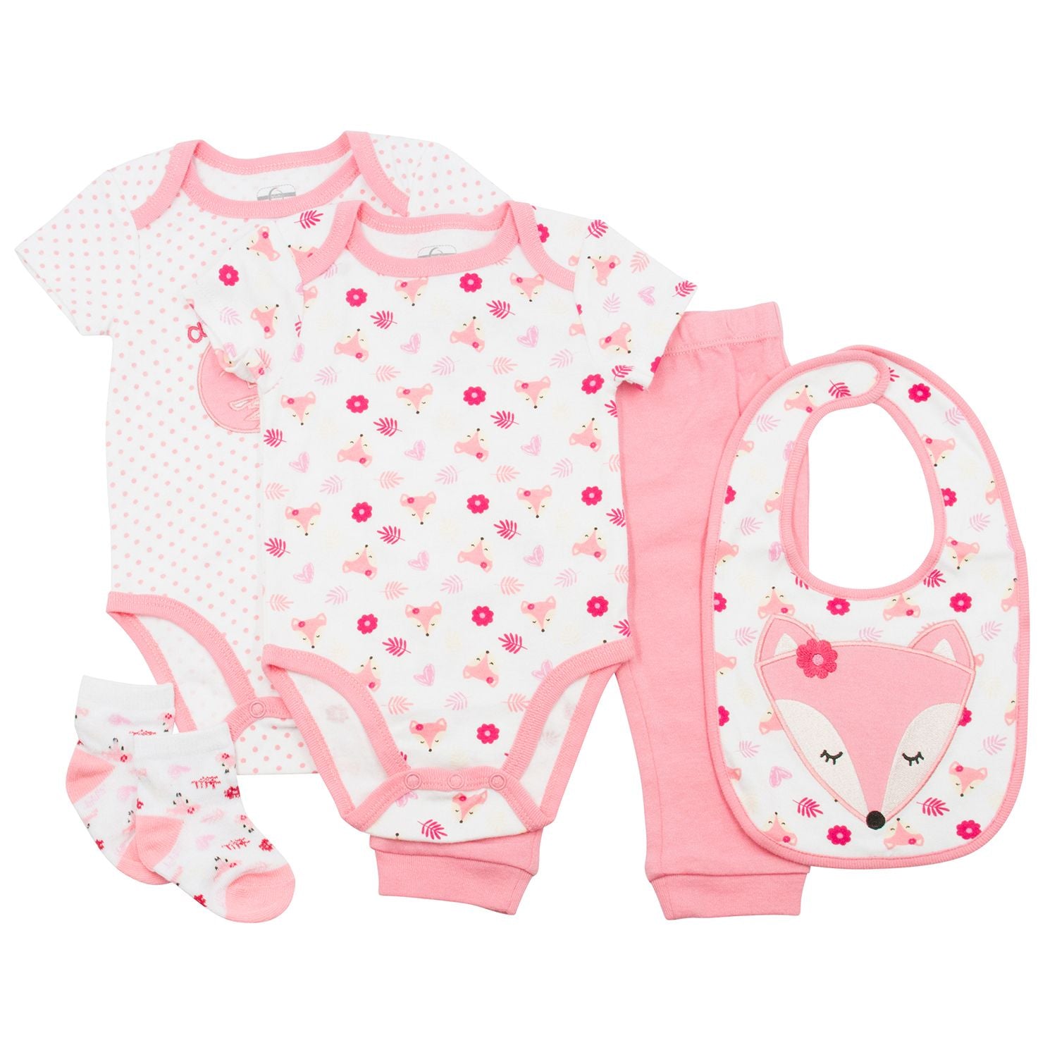 Quiltex Infant 5-Piece Set - Boy or Girl - oddros.shop