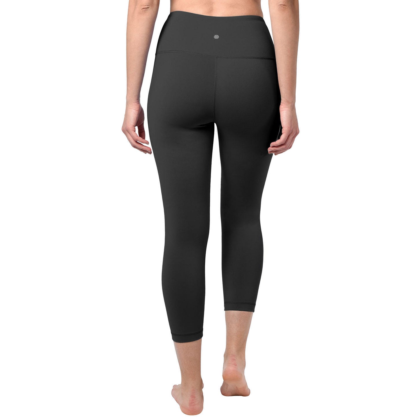 90 Degree by Reflex Girls High Waist Capri, Black oddros.shop