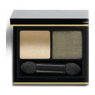 Elizabeth Arden Color Intrigue Eyeshadow Duo, Golden Moss (Green) 01 - oddros.shop