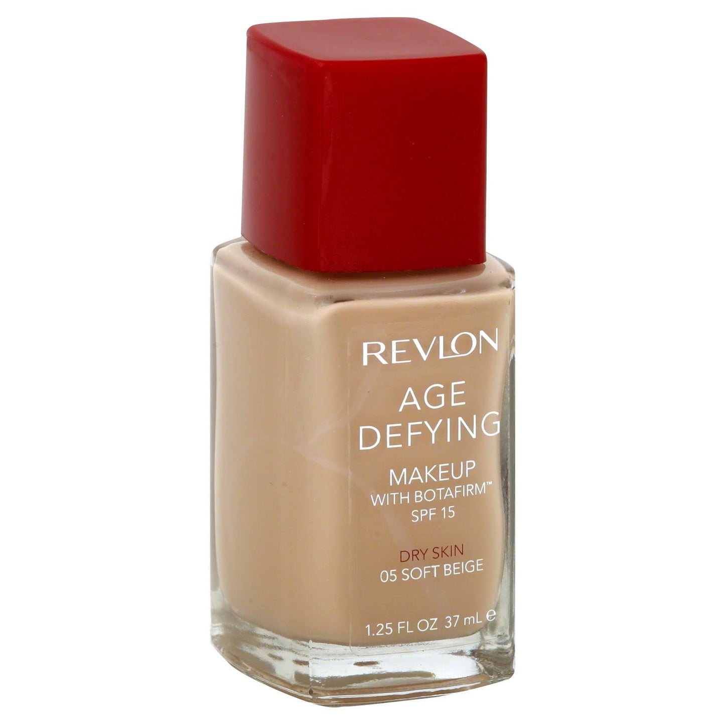 Revlon Age Defying Makeup with Botafirm, SPF 15, Dry Skin, Soft Beige 05, 10.25 Fl Oz - oddros.shop