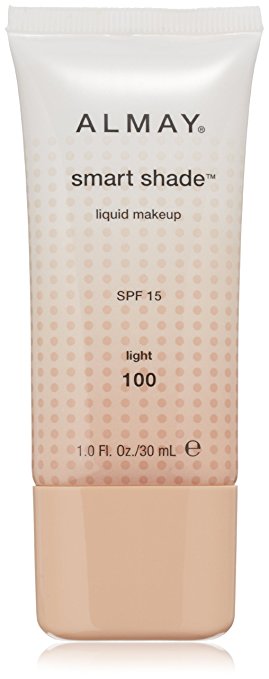 ALMAY Smart Shade Makeup with SPF 15, Light 100, 1-Oz - oddros.shop