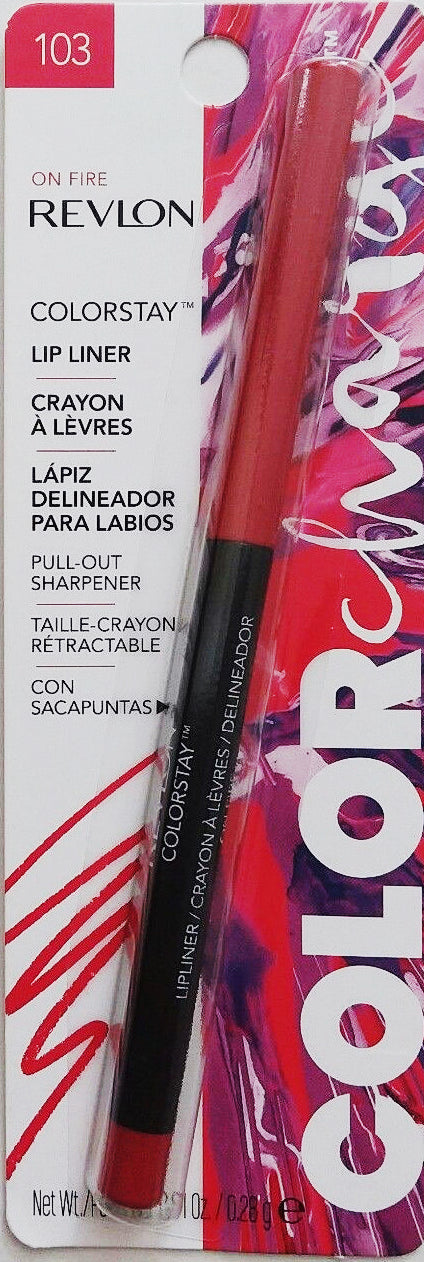 REVLON Color Charge Colorstay LipLiner, 103 On Fire - oddros.shop