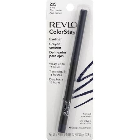Revlon ColorStay Eye liner with Sharpener, 205 Navy - oddros.shop