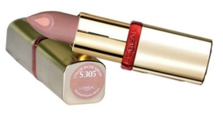 L'OREAL Colour Riche Anti-Ageing Serum Lipstick, S305 Enlightening Beige - oddros.shop