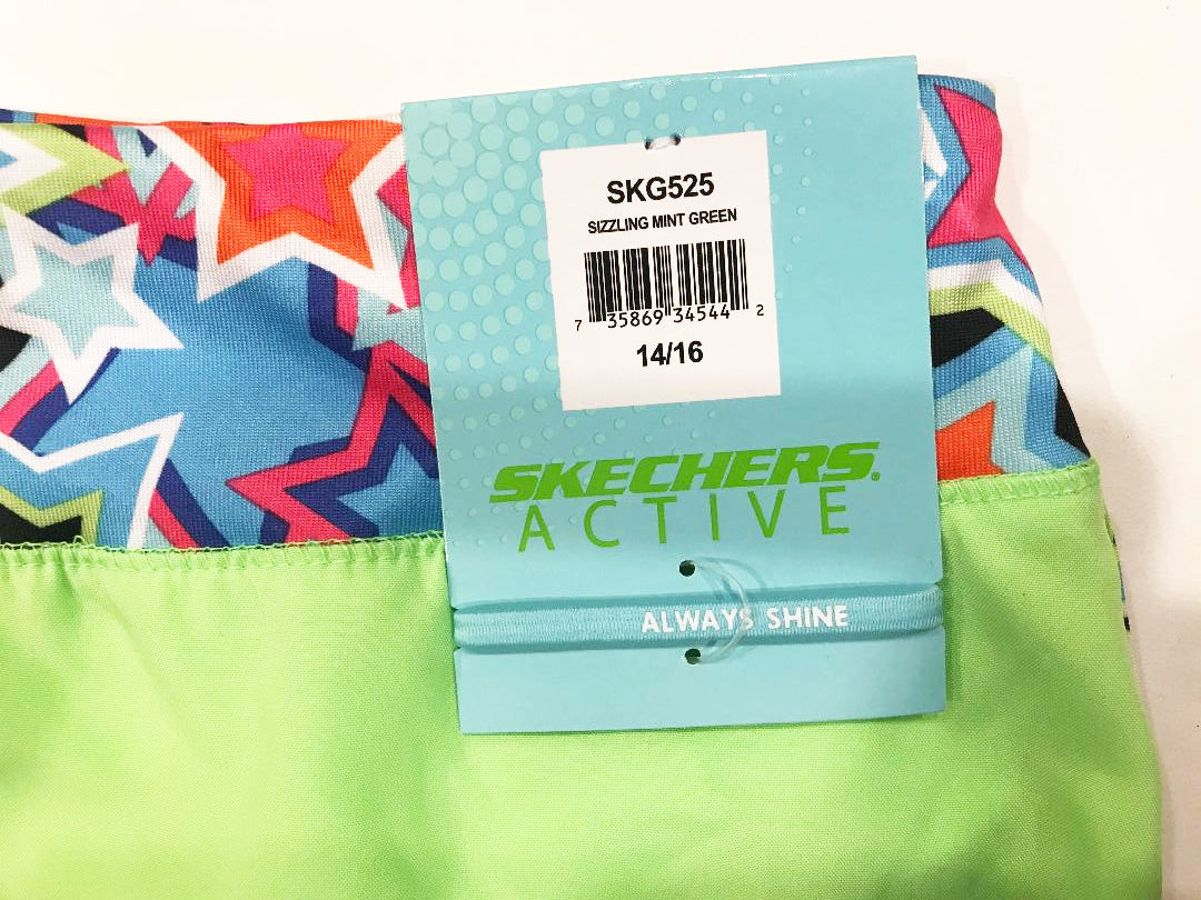Skechers Active Short Mint Green (Size 14/16) - oddros.shop
