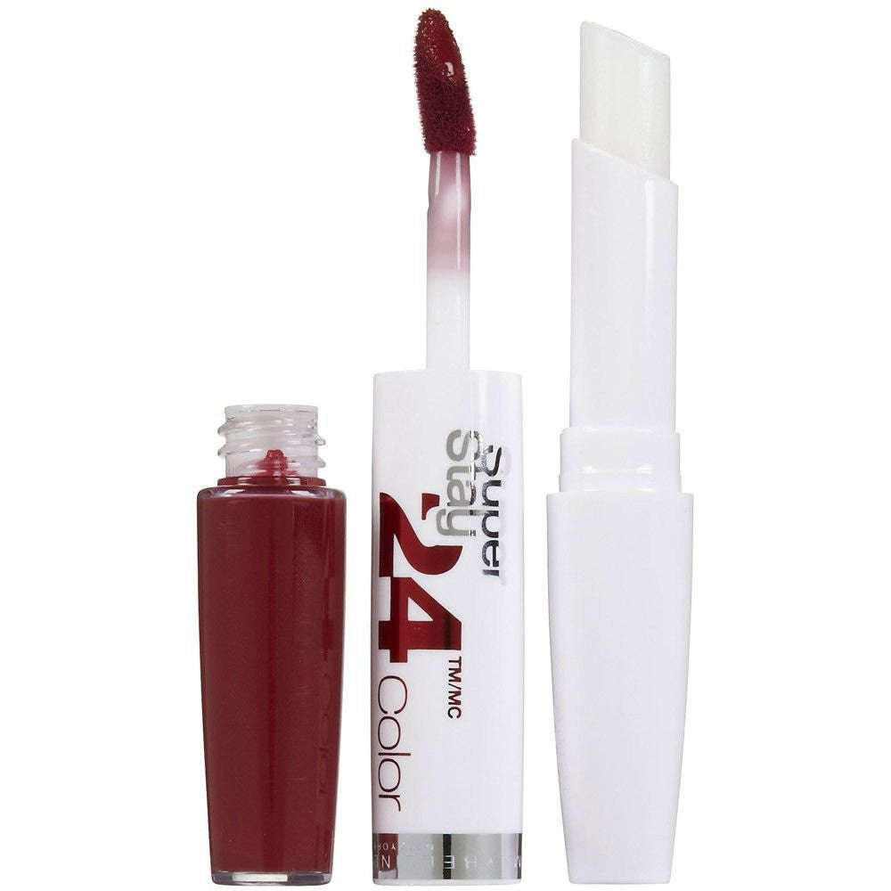 Maybelline Super Stay 24 (2-step Lipcolor) 140 DAY to Night Brown - oddros.shop