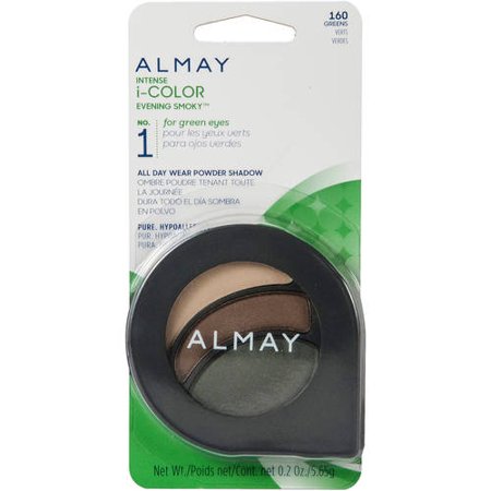 ALMAY Intense I-Color Powder Shadow, Evening Smoky, 160 Greens - oddros.shop