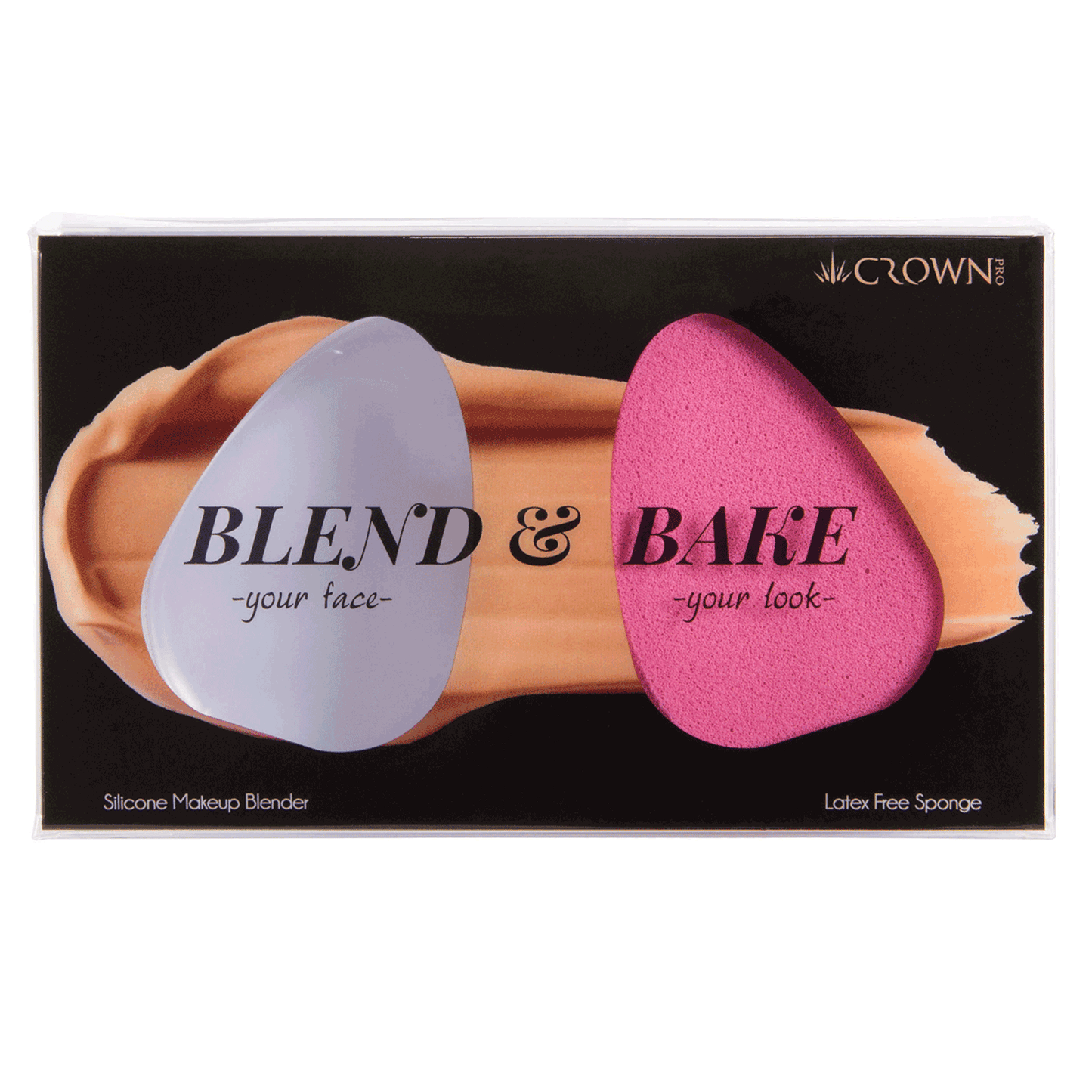 Crown Pro Blend & Bake Facial Blender (SIL02) - oddros.shop