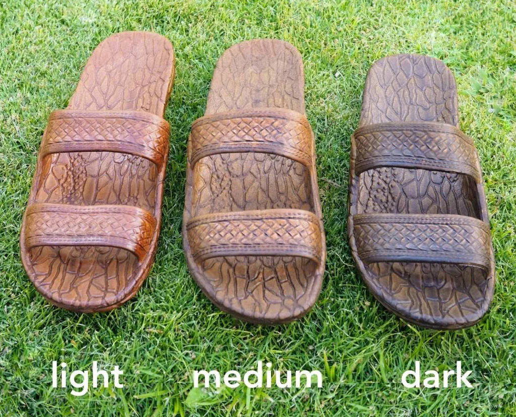Pali Hawaii Classic Jandal, Dark Brown (Size 5)