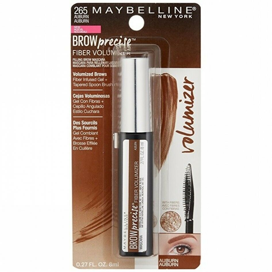 Maybelline Brow Precise Fiber Volumizer Eyebrow Mascara, 265 Auburn - oddros.shop