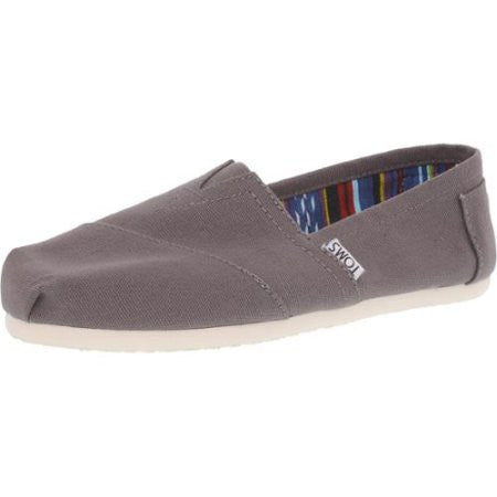 TOMS Women's Classic Canvas Ash Canvas Ankle-High - oddros.shop
