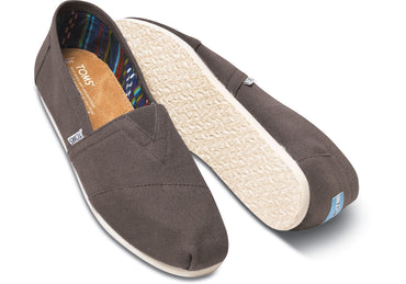 TOMS Women's Classic Canvas Ash Canvas Ankle-High - oddros.shop