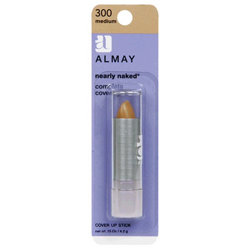 ALMAY Nearly Naked Cover Up Stick, Medium 300, 0.15-OZ - oddros.shop