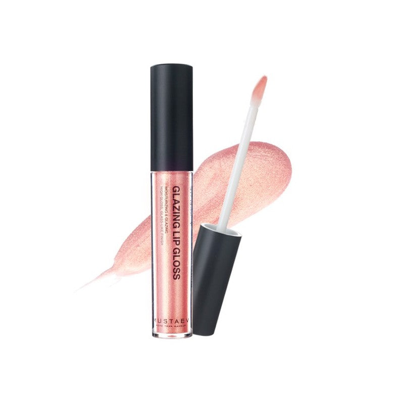 MustaeV - Glazing Lip Gloss - Golden Peach - oddros.shop