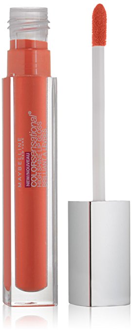 MAYBELLINE NEW YORK ColorSensational High Shine Lip Gloss, Captivating Coral 40 - 0.17 fl oz - oddros.shop