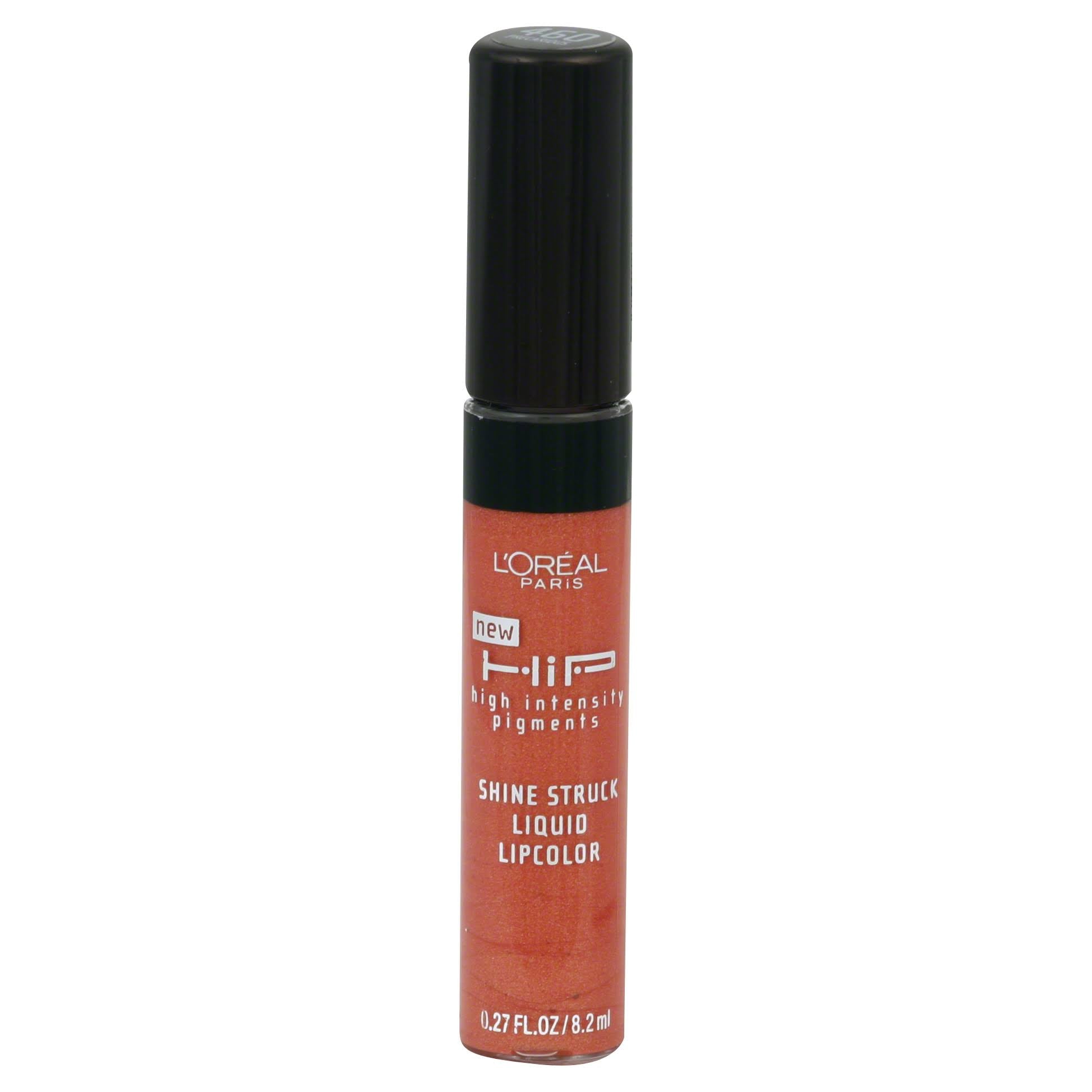 L'OREAL HIP Shine Struck Liquid Lipcolor, 460 Precarious - oddros.shop
