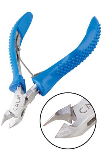 Cala Professional Manicure Cuticle Nipper w/Comfort Blue Grip (50761) - oddros.shop