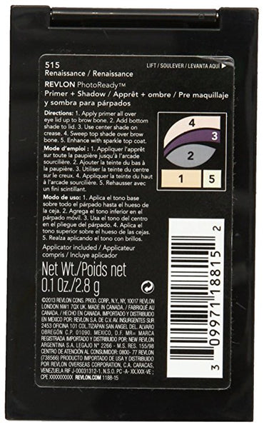 REVLON Photoready Primer Plus Shadow, Renaissance, 0.1 Ounce - oddros.shop