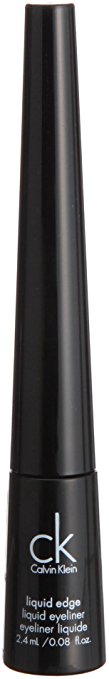 Calvin Klein Liquid edge Liquid Eyeliner, 501 Black, 0.08 oz (2.4 ml) - oddros.shop