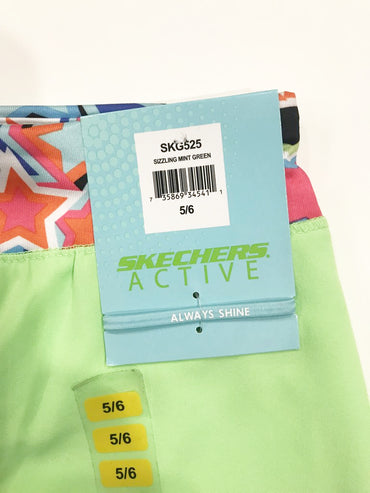 Skechers Active Short Mint Green (Size 5/6) - oddros.shop