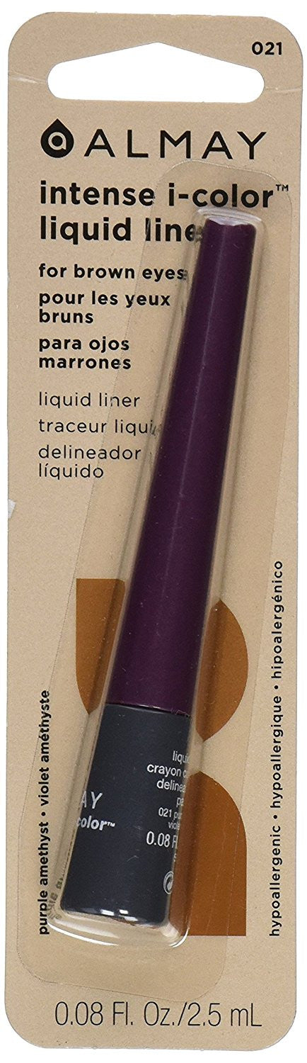 ALMAY Intense I-Color Liquid Liner, Purple Amethyst (021) - oddros.shop