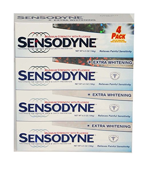 SENSODYNE (4-pack) Extra Whitening Toothpaste - oddros.shop