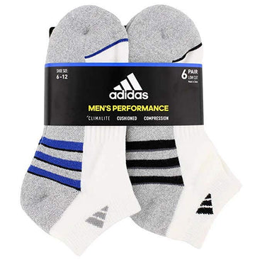 Adidas Men's Low Cut Sock with Climalite (6-pair) - oddros.shop
