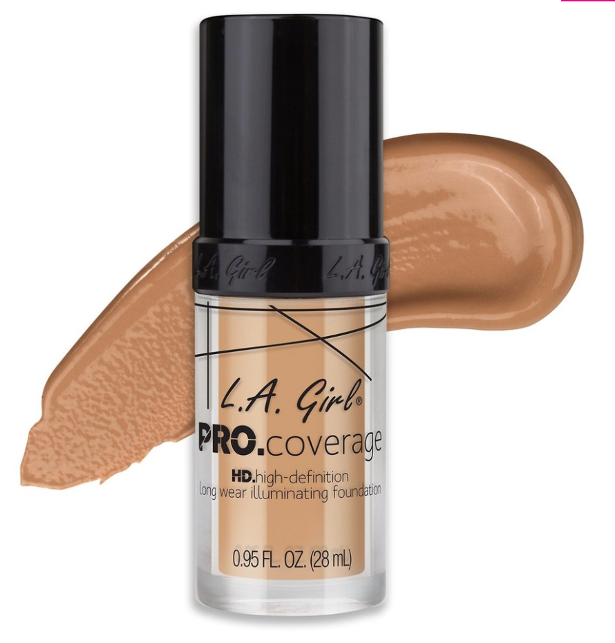L.A. Girl PRO.Coverage HD Long Wear Illuminating Foundation - oddros.shop