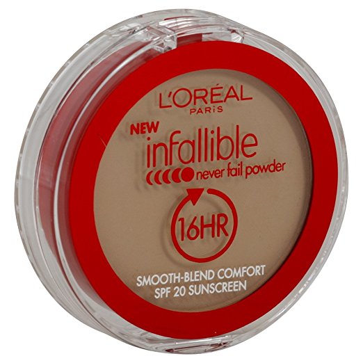 L'OREAL Infallible Never Fail Powder, Creamy Natural 664, 0.30 Oz - oddros.shop