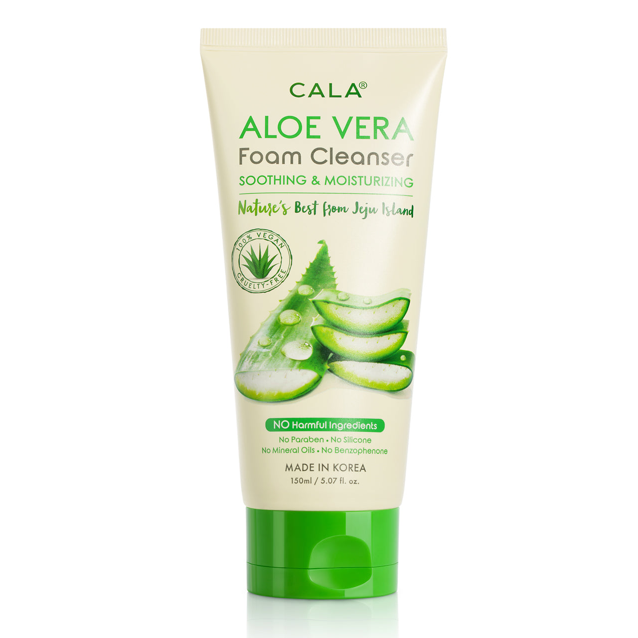 Cala Aloe Vera Soothing & Moisturizing foam Cleanser (67605)