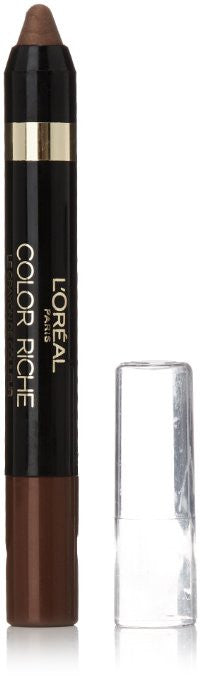 L'OREAL Paris Color Riche Le Crayon Eyeshadow, 02 Enigmatic Brown - oddros.shop