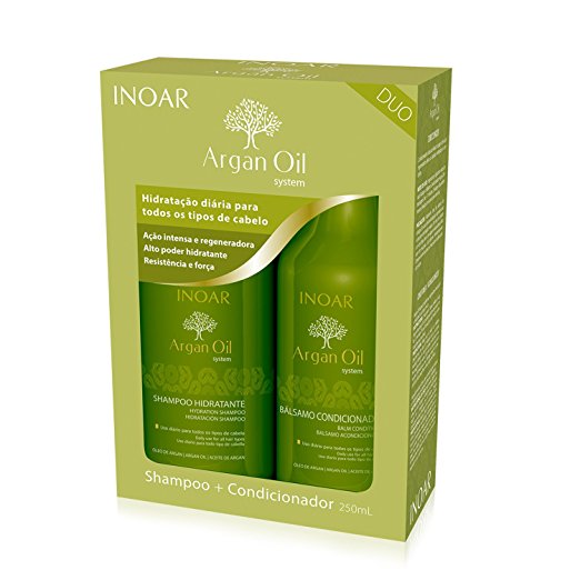 INOAR Argan Oil Duo Kit (Shampoo + Conditioner) - oddros.shop