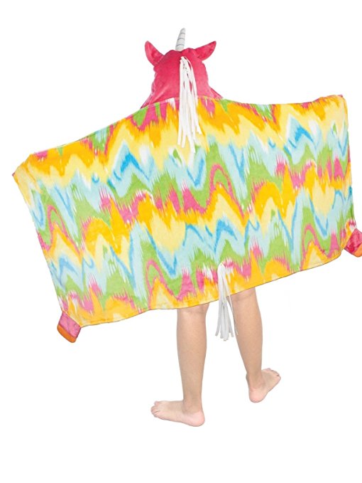 BEST BRANDS Kids Hooded Throw, Unicorn - 1-Piece - oddros.shop