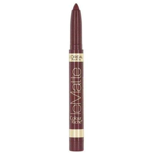 L'OREAL Paris Colour Riche Le Matte Full Coverage Lipcolour - 404 Matte-r of Fact - oddros.shop