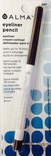 Almay Eyeliner with Built In Sharpener - 207 Brown - oddros.shop