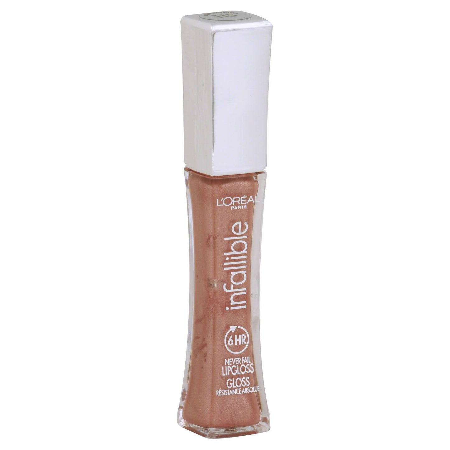 L'OREAL Paris Infallible 8 HR Pro Gloss, Blush 115, 0.21 fl. oz - oddros.shop