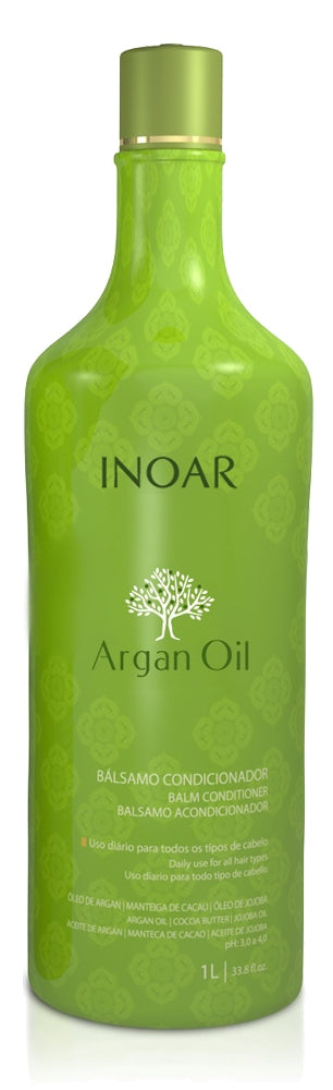 INOAR Argan Oil Balm System - 1 L (33.8 fl o.z.) - oddros.shop