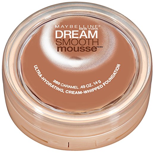 Maybelline Dream Smooth Mousse Foundation, 350 Caramel, 0.49 OZ - oddros.shop