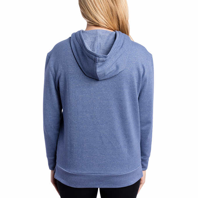 Champion Ladies' French Terry Hoodie - Light Blue (L) - oddros.shop