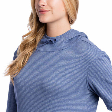 Champion Ladies' French Terry Hoodie - Light Blue (L) - oddros.shop