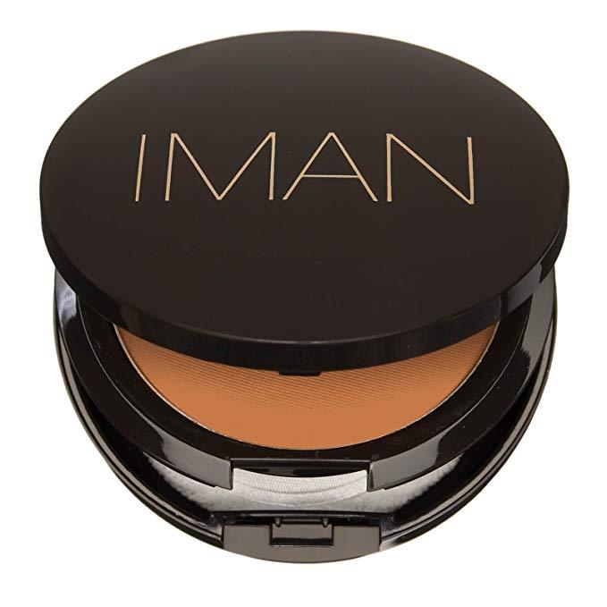 IMAN Luxury Pressed Powder, Clay Medium - oddros.shop