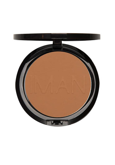 IMAN Luxury Pressed Powder, Clay Medium Dark - oddros.shop