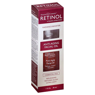 RETINOL Anti-Wrinkle Facial Oil, 1 fl Oz (30ml) - oddros.shop